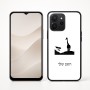 כיסוי בעיצוב אישי עם השם שלך לדגם - Realme P4x 5G בעיצוב ג'ירפה באפריקה