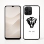 כיסוי בעיצוב אישי עם השם שלך לדגם - Realme P4x 5G בעיצוב פני פנטרה