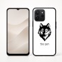 כיסוי בעיצוב אישי עם השם שלך לדגם - Realme P4x 5G בעיצוב זאב
