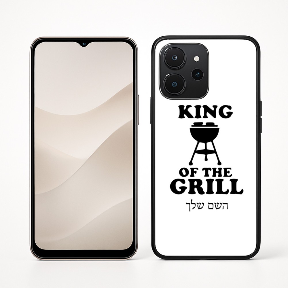 כיסוי בעיצוב אישי עם השם שלך לדגם - Realme P4x 5G בעיצוב מלך הגריל