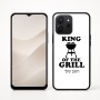 כיסוי בעיצוב אישי עם השם שלך לדגם - Realme P4x 5G בעיצוב מלך הגריל