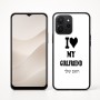 כיסוי בעיצוב אישי עם השם שלך לדגם - Realme P4x 5G בעיצוב אוהב את החברה שלי