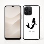 כיסוי בעיצוב אישי עם השם שלך לדגם - Realme P4x 5G בעיצוב בתולת ים - אישה