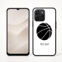 כיסוי בעיצוב אישי עם השם שלך לדגם - Realme P4x 5G בעיצוב כדורסל