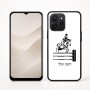 כיסוי בעיצוב אישי עם השם שלך לדגם - Realme P4x 5G בעיצוב רוכב סוסים