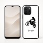 כיסוי בעיצוב אישי עם השם שלך לדגם - Realme P4x 5G בעיצוב מוטוקרוס