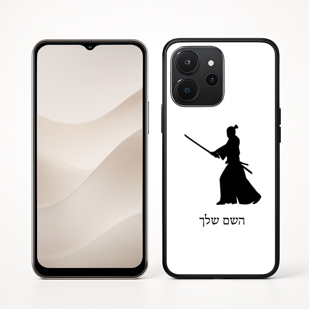 כיסוי בעיצוב אישי עם השם שלך לדגם - Realme P4x 5G בעיצוב סמוראי