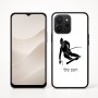 כיסוי בעיצוב אישי עם השם שלך לדגם - Realme P4x 5G בעיצוב סקי