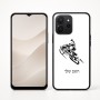 כיסוי בעיצוב אישי עם השם שלך לדגם - Realme P4x 5G בעיצוב אופנוע שלג