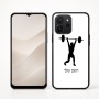 כיסוי בעיצוב אישי עם השם שלך לדגם - Realme P4x 5G בעיצוב הרמת משקולות