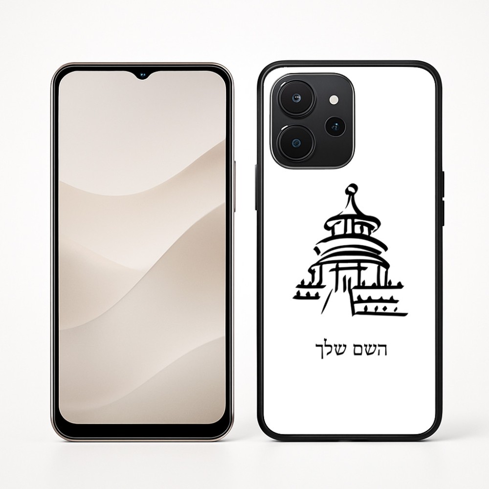 כיסוי בעיצוב אישי עם השם שלך לדגם - Realme P4x 5G בעיצוב פגודה - יפן