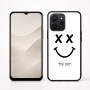 כיסוי בעיצוב אישי עם השם שלך לדגם - Realme P4x 5G בעיצוב סמיילי