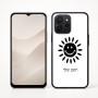 כיסוי בעיצוב אישי עם השם שלך לדגם - Realme P4x 5G בעיצוב שמש