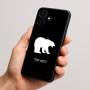 כיסוי בעיצוב אישי עם השם שלך לדגם - Realme P4x 5G בעיצוב דוב