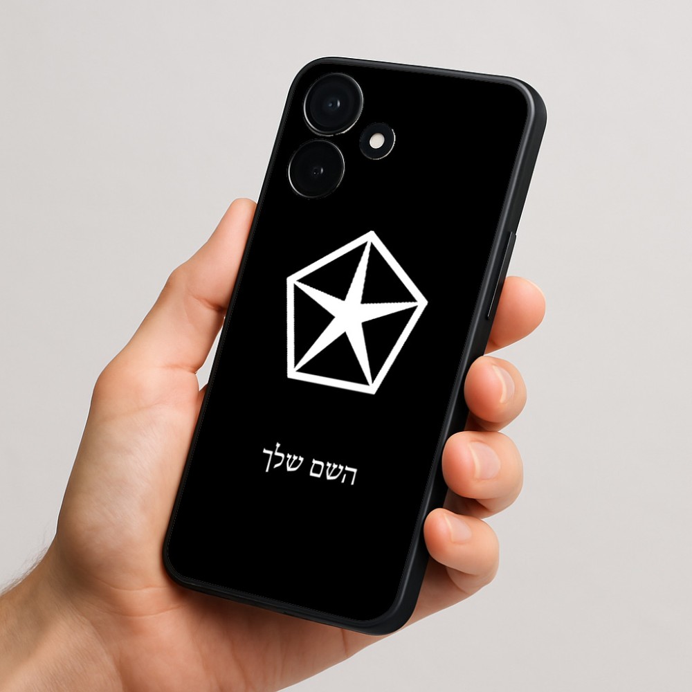 כיסוי בעיצוב אישי עם השם שלך לדגם - Realme P4x 5G בעיצוב קרייזלר