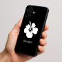 כיסוי בעיצוב אישי עם השם שלך לדגם - Realme P4x 5G בעיצוב פרח היביסקוס