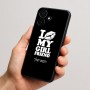 כיסוי בעיצוב אישי עם השם שלך לדגם - Realme P4x 5G בעיצוב לנשק את החברה שלי