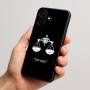 כיסוי בעיצוב אישי עם השם שלך לדגם - Realme P4x 5G בעיצוב מזלות - מאזניים