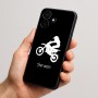 כיסוי בעיצוב אישי עם השם שלך לדגם - Realme P4x 5G בעיצוב מוטוקרוס