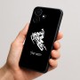 כיסוי בעיצוב אישי עם השם שלך לדגם - Realme P4x 5G בעיצוב אופנוע שלג