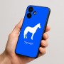 כיסוי בעיצוב אישי עם השם שלך לדגם - Realme P4x 5G בעיצוב סוס