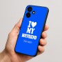 כיסוי בעיצוב אישי עם השם שלך לדגם - Realme P4x 5G בעיצוב אוהבת את החבר שלי