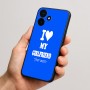 כיסוי בעיצוב אישי עם השם שלך לדגם - Realme P4x 5G בעיצוב אוהב את החברה שלי