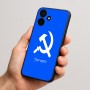 כיסוי בעיצוב אישי עם השם שלך לדגם - Realme P4x 5G בעיצוב פטיש ומגל