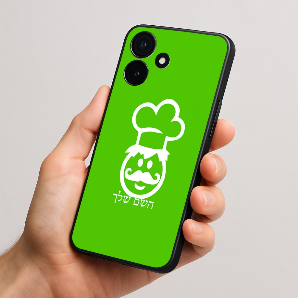 כיסוי בעיצוב אישי עם השם שלך לדגם - Realme P4x 5G בעיצוב שף
