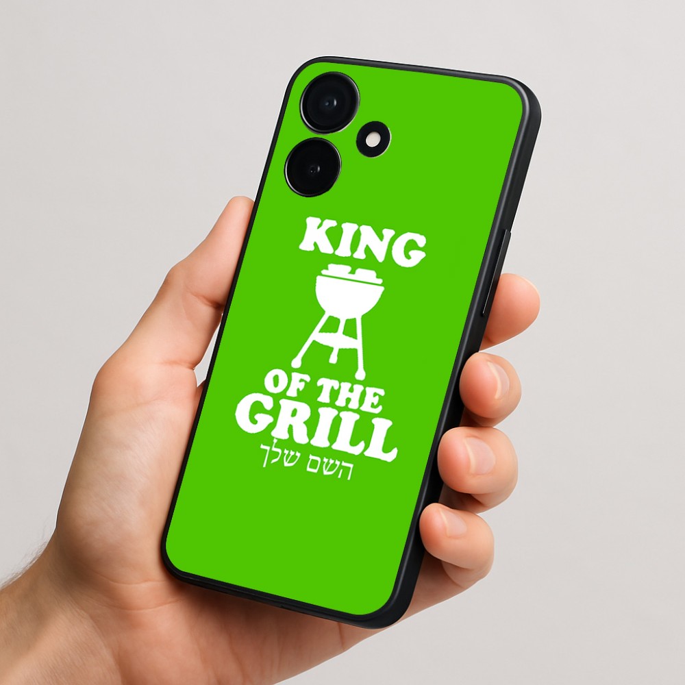 כיסוי בעיצוב אישי עם השם שלך לדגם - Realme P4x 5G בעיצוב מלך הגריל