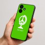 כיסוי בעיצוב אישי עם השם שלך לדגם - Realme P4x 5G בעיצוב גלובוסי שלום
