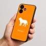 כיסוי בעיצוב אישי עם השם שלך לדגם - Realme P4x 5G בעיצוב כלב