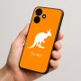 כיסוי בעיצוב אישי עם השם שלך לדגם - Realme P4x 5G בעיצוב קנגורו