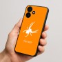 כיסוי בעיצוב אישי עם השם שלך לדגם - Realme P4x 5G בעיצוב עכביש