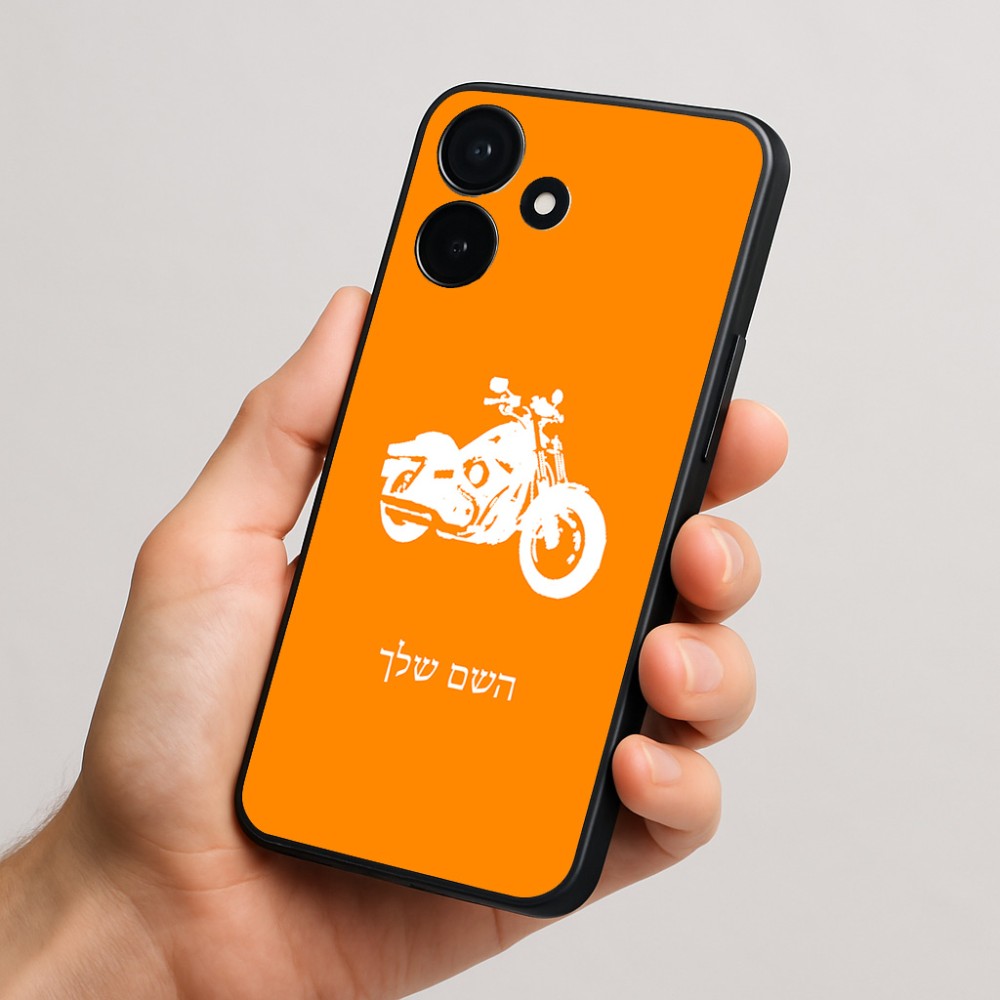 כיסוי בעיצוב אישי עם השם שלך לדגם - Realme P4x 5G בעיצוב הארלי-דיווידסון