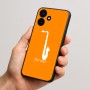 כיסוי בעיצוב אישי עם השם שלך לדגם - Realme P4x 5G בעיצוב סקסופון