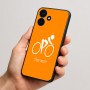 כיסוי בעיצוב אישי עם השם שלך לדגם - Realme P4x 5G בעיצוב אופניים אולימפיים