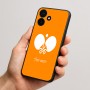 כיסוי בעיצוב אישי עם השם שלך לדגם - Realme P4x 5G בעיצוב פינג פונג