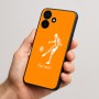 כיסוי בעיצוב אישי עם השם שלך לדגם - Realme P4x 5G בעיצוב שחקן כדורגל