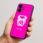 כיסוי בעיצוב אישי עם השם שלך לדגם - Realme P4x 5G בעיצוב פרצוף בולדוג