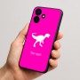 כיסוי בעיצוב אישי עם השם שלך לדגם - Realme P4x 5G בעיצוב דינוזאור