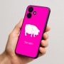 כיסוי בעיצוב אישי עם השם שלך לדגם - Realme P4x 5G בעיצוב חזיר