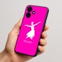 כיסוי בעיצוב אישי עם השם שלך לדגם - Realme P4x 5G בעיצוב בלרינה