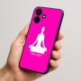 כיסוי בעיצוב אישי עם השם שלך לדגם - Realme P4x 5G בעיצוב אימון יוגה