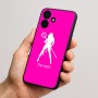 כיסוי בעיצוב אישי עם השם שלך לדגם - Realme P4x 5G בעיצוב אישה שטן