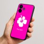 כיסוי בעיצוב אישי עם השם שלך לדגם - Realme P4x 5G בעיצוב פרח היביסקוס