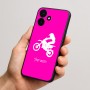 כיסוי בעיצוב אישי עם השם שלך לדגם - Realme P4x 5G בעיצוב מוטוקרוס