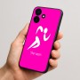 כיסוי בעיצוב אישי עם השם שלך לדגם - Realme P4x 5G בעיצוב רצים אולימפיים