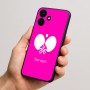 כיסוי בעיצוב אישי עם השם שלך לדגם - Realme P4x 5G בעיצוב פינג פונג