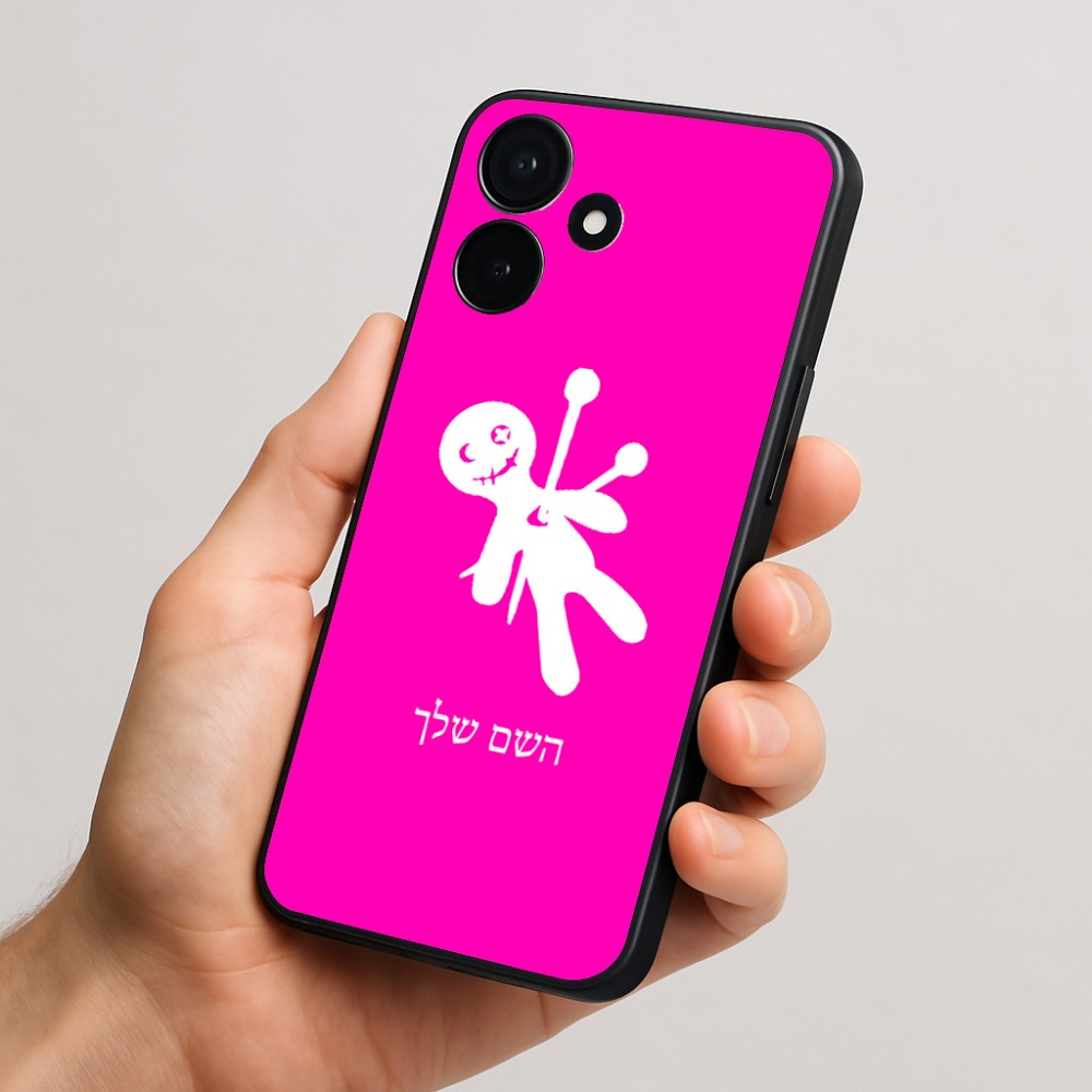 כיסוי בעיצוב אישי עם השם שלך לדגם - Realme P4x 5G בעיצוב וודו